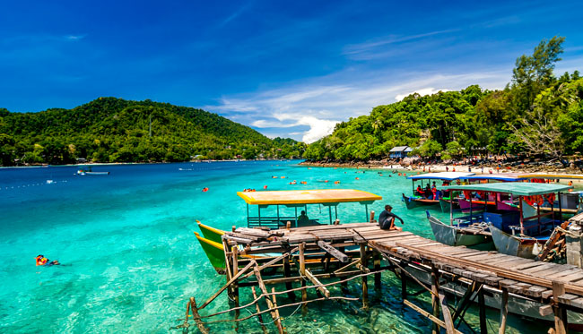 Rubiah Island in Sabang City Aceh Indonesia Rubiah Island in Sabang City Aceh Indonesia